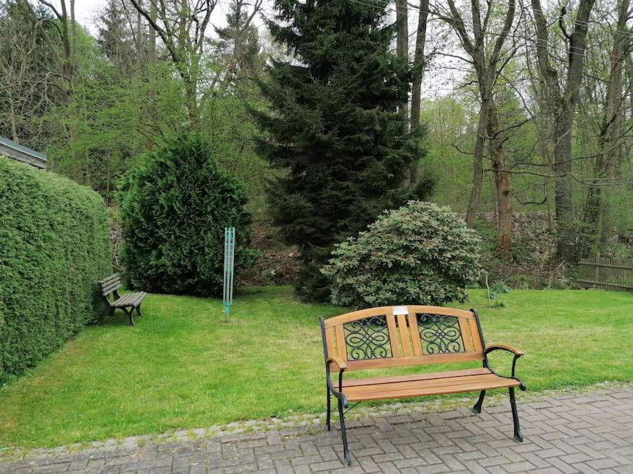 Ferienwohnung Und Zimmervermietung Zur Alten Post Claußnitz Dış mekan fotoğraf
